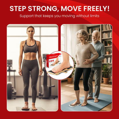 Bamboo Ankle Balance Boards for Physical Therapy